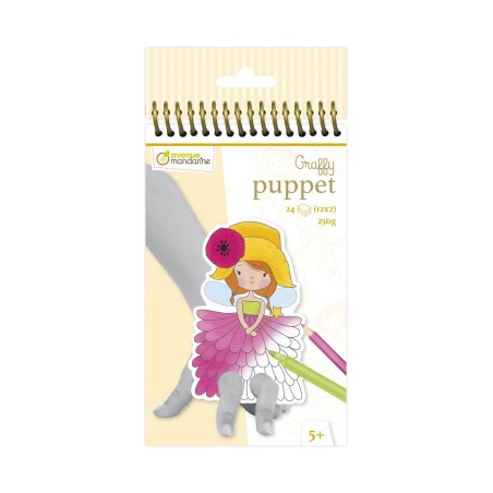 Avenue Mandarine Graffy Puppet,  fate (pupazzetti) GY007O