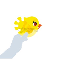 Avenue Mandarine Puzzle educativo - scala colori PU019C