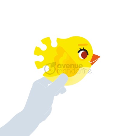 Avenue Mandarine Puzzle educativo - scala colori PU019C