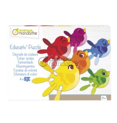 Avenue Mandarine Puzzle educativo - scala colori PU019C