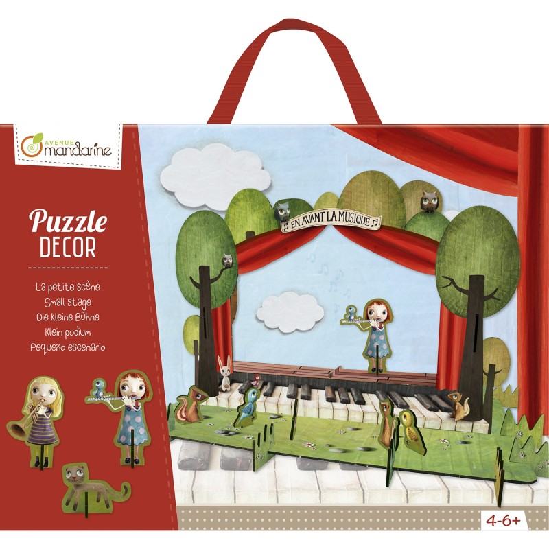 Avenue Mandarine Chloé Rémiat, Puzzle 3D Palcoscenico CO117O