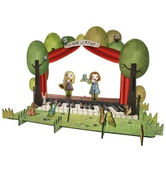 Avenue Mandarine Chloé Rémiat, Puzzle 3D Palcoscenico CO117O