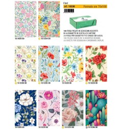 KARTOS 100 fogli Carta regalo generica Fiori 70x100 18336