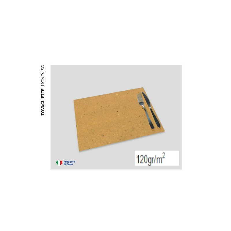 TOVAGLIETTA IN CARTA cm.30X40 GIALLO PAGLIA -100pz 120gr. 02050T10N.GI