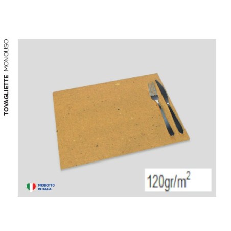 TOVAGLIETTA IN CARTA cm.30X40 GIALLO PAGLIA -100pz 120gr. 02050T10N.GI