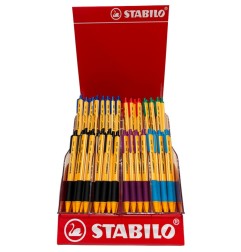 Stabilo Pointball expo 140 penne sfera a scatto assortite 50000281