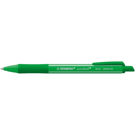 Stabilo Pointball Colorful penna sfera verde 10 pz 6033/4-36