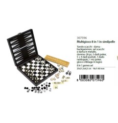 MODIANO MULTIGIOCO 8in1 IN SIMILPELLE 307596