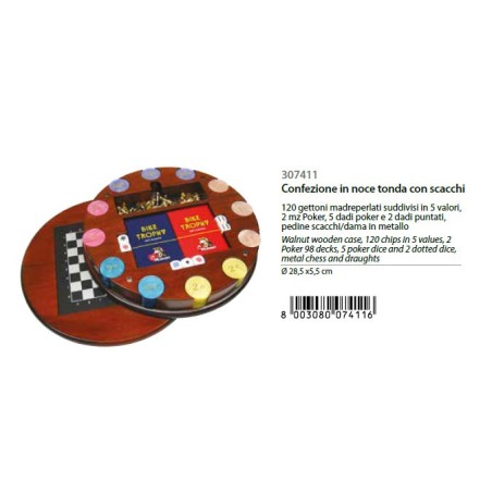 MODIANO GIOCHI SCATOLA NOCE 307411