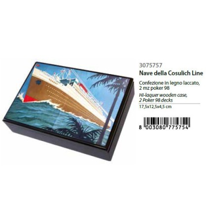MODIANO SCATOLA LEGNO RAMINONAVE COSULICH LINE 3075757