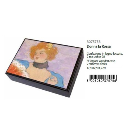 MODIANO SCATOLA LEGNO RAMINO DONNA LA ROSSA 3075753