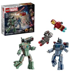 LEGO SUPER HEROES IRON MAN E WAR MACHINE E I DRONI DI HAMMER 76320