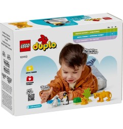 LEGO DUPLO TOWN - FAMIGLIE DI ANIMALI: PINGUINI E LEONI 10442