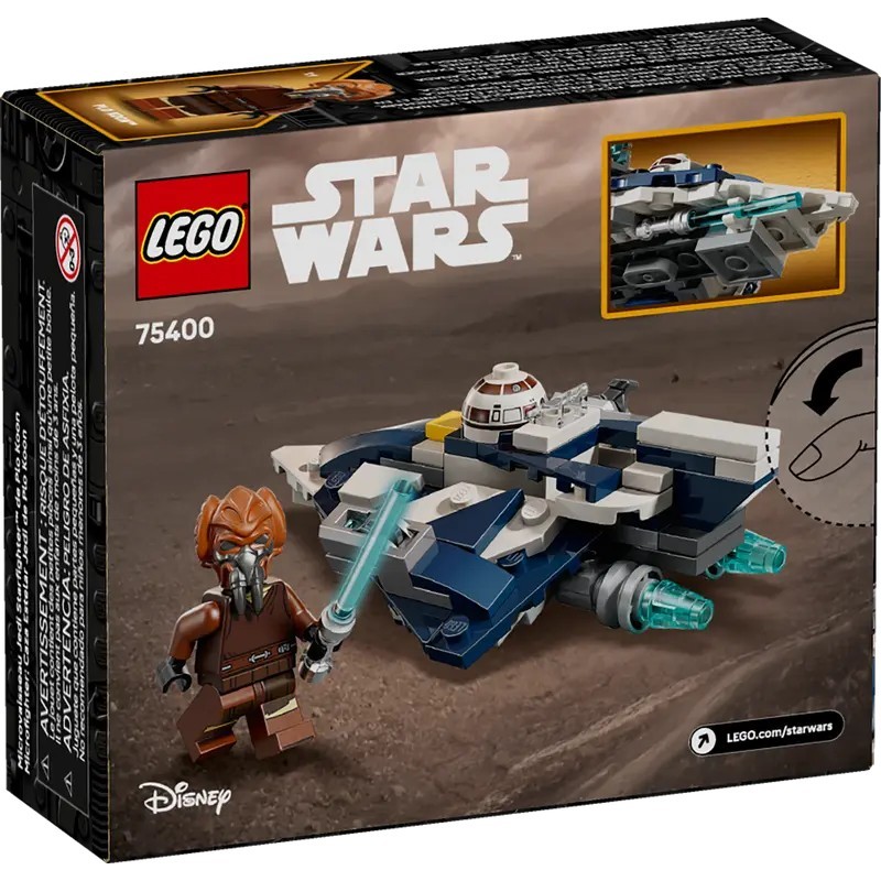 LEGO STAR WARS TM - MICROFIGHTER JEDI STARFIGHTER DI PLO KOON 75400
