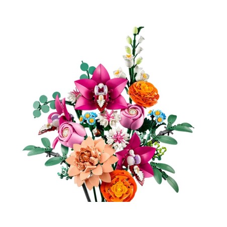 LEGO BOTANICALS - BOUQUET DI FIORI ROSA 10342