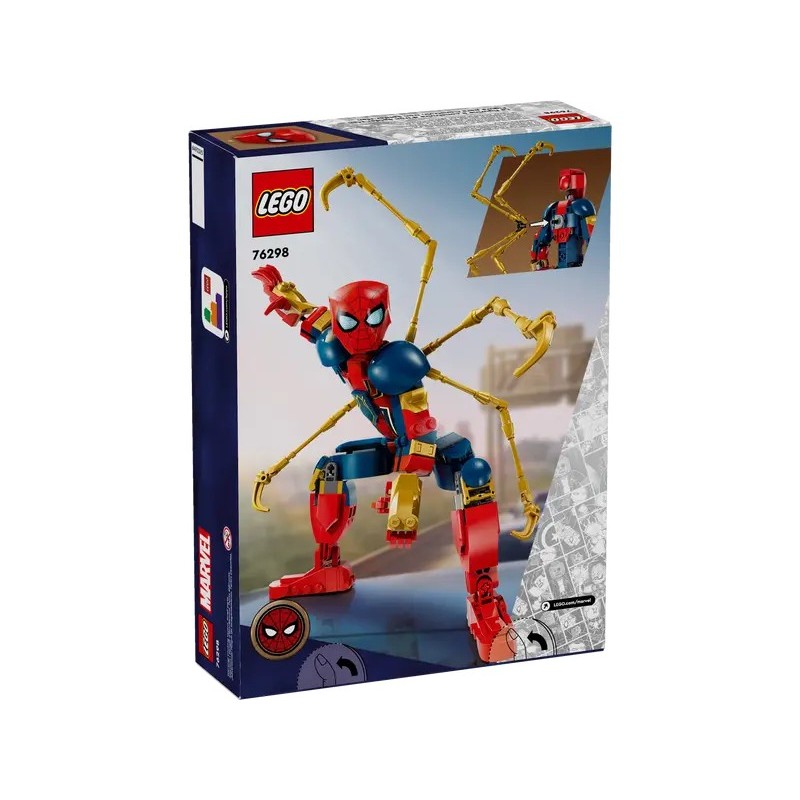 LEGO SUPER HEROES PERSONAGGIO COSTRUIBILE DI IRON SPIDERMAN 76298