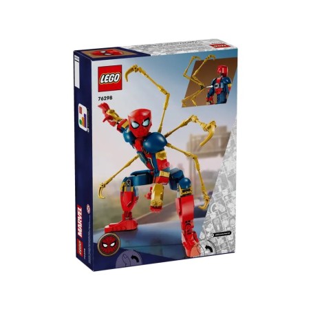 LEGO SUPER HEROES PERSONAGGIO COSTRUIBILE DI IRON SPIDERMAN 76298