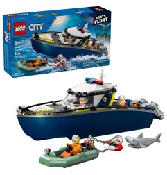 LEGO CITY POLICE - INSEGUIMENTO DEL MOTOSCAFO DELLA POLIZIA 60456