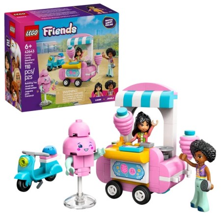 LEGO FRIENDS - BANCARELLA DI ZUCCHERO FILATO E SCOOTER 42643