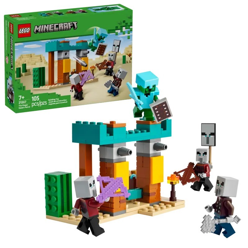 LEGO MINECRAFT - PATTUGLIA NEL DESERTO DELLA BESTIA 21267