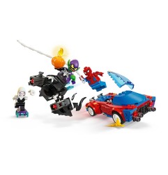 LEGO SUPER HEROES AUTO DA CORSA DI SPIDERMAN E VENOM GOBLIN 76279