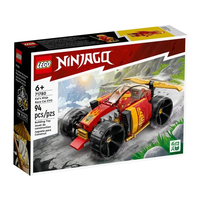 LEGO NINJAGO AUTO DA CORSA NINJA DI KAI EVOLUTION 71780