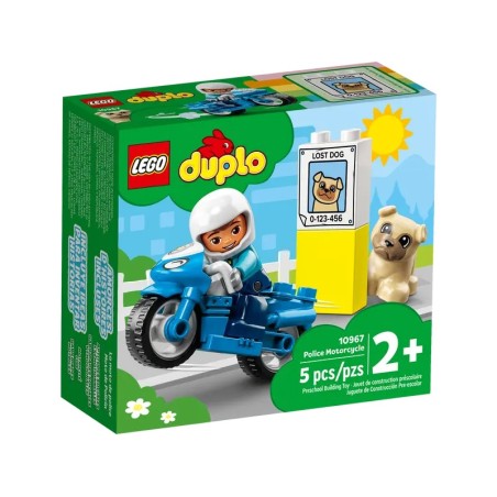 LEGO DUPLO MOTOCICLETTA DELLA POLIZIA 10967