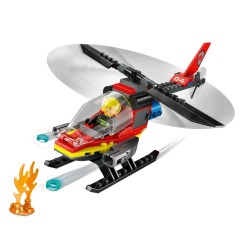 LEGO CITY ELICOTTERO DEI POMPIERI 60411