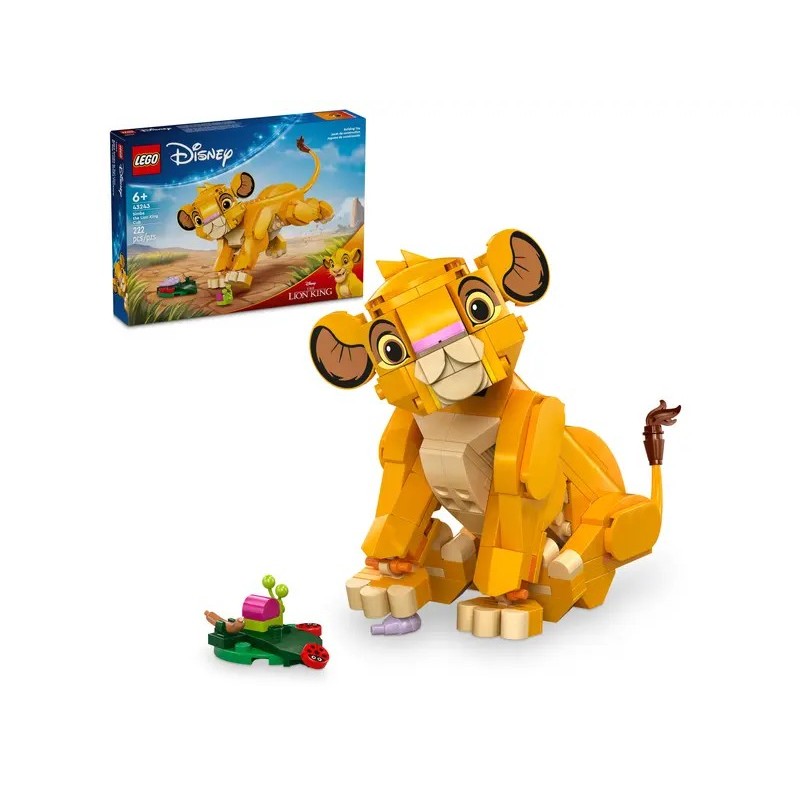 Lego LEGO DISNEY SIMBA, IL CUCCIOLO DEL RE LEONE 43243*