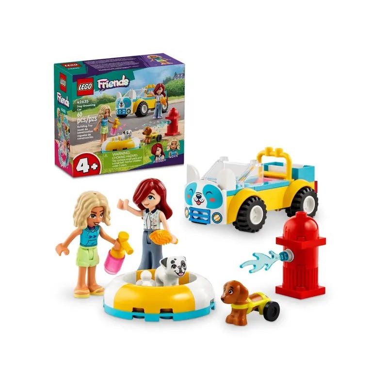 LEGO FRIENDS AUTO PER LA TOELETTATURA DEI CANI 42635