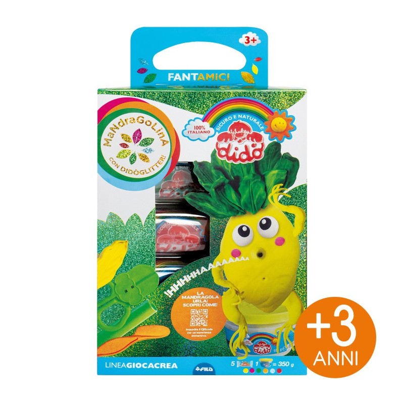 Didò Giocacrea Fantamici Mandragolina pasta modellabile kit F362300