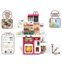 TEOREMA GRANDE CHEF - CUCINA C/ACCESS. FUNZ. REALI H.80CM 80670