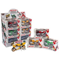 TEOREMA METAL KIDS - MOTO G.P IN METALLO 12 PZ ASST 12 CM 60609
