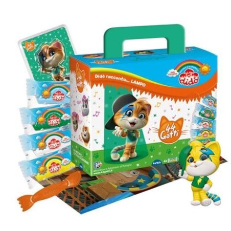 Didò Racconta i 44 Gatti pasta modellabile 4 salsicciotti con accessori 330200