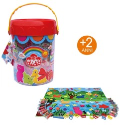 Didò Vaso Mille Formine pasta modellabile 800 g maxi secchiello F361400