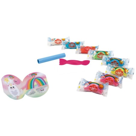 Didò Secchiello Medio SweetyCorn pasta modellabile 8 salsicciotti con accessori 363600