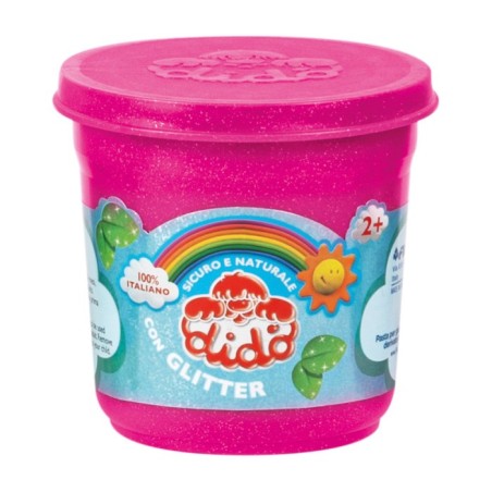 Didò Tris Glitter pasta modellabile 3 barattoli 220 g F363800
