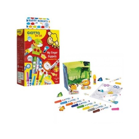 Giotto Be-Bè My Finger Puppets Happy Moments marionette da dita 478500