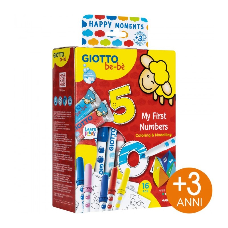 Giotto Be-Bè Happy Moments My First Numbers F478600