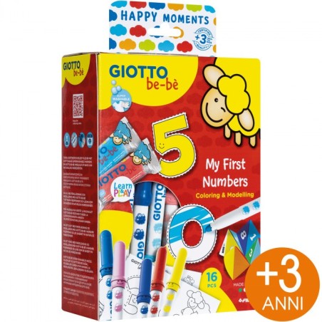 Giotto Be-Bè Happy Moments My First Numbers F478600