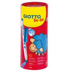 Giotto Be Bè Barattolo 10 Pennarelli assortiti F469500