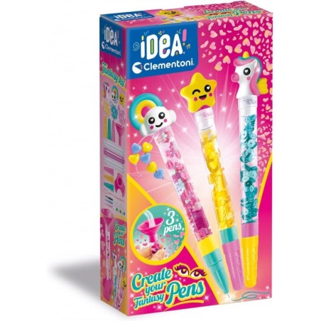 Clementoni Create Your Pens Fantasy set 3 penne fantasy