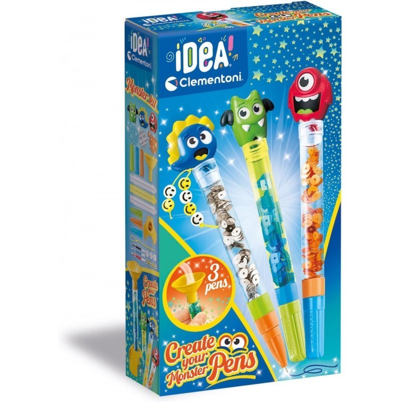 Clementoni Create Your Pens Monster kit