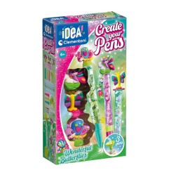 Clementoni Create Your Pens Wonderful Butterflies kit penne