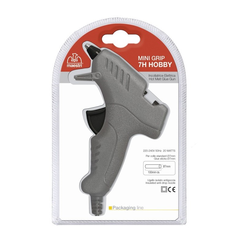 Pistola per colla a caldo Romeo Maestri 7H 20W diametro 7MM 0195122