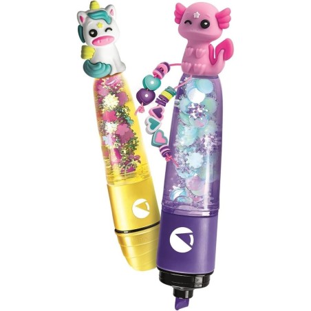 Clementoni Create Your Highlighters Trendy Animals kit evidenziatori