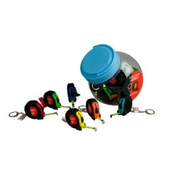 FLESSOMETRO PORTACHIAVI 1mt. -24pz FISCHER 0198052