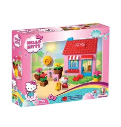 Unico Plus Hello Kitty casa giardino compatibile 75 pezzi