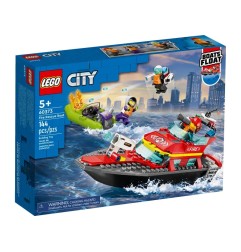 LEGO City Barca di Soccorso Antincendio 60373