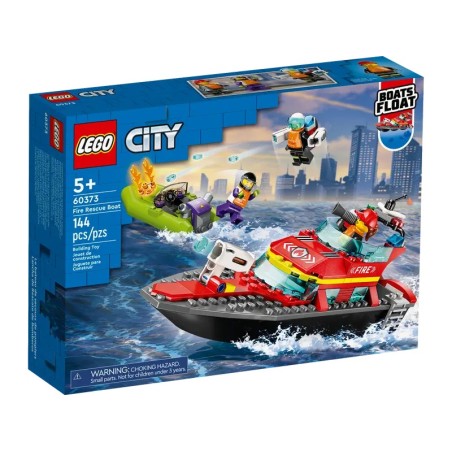 LEGO City Barca di Soccorso Antincendio 60373
